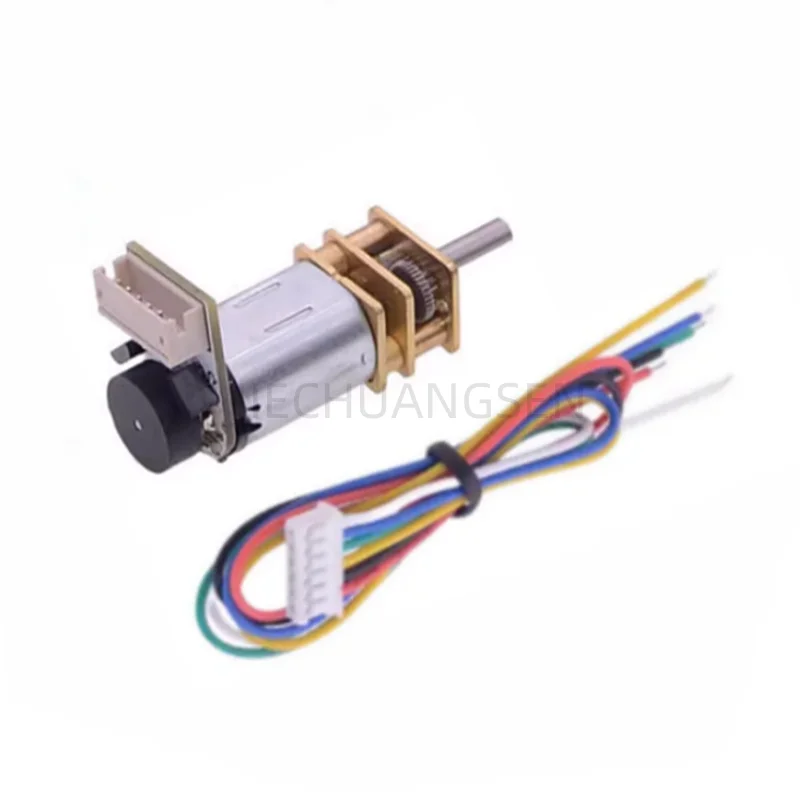 

GA12-N20 Micro DC Deceleration Motor 3V6V12V Hall Encoder Motor Speed Measurement Code Plate Intelligent Car Robot Small Motor