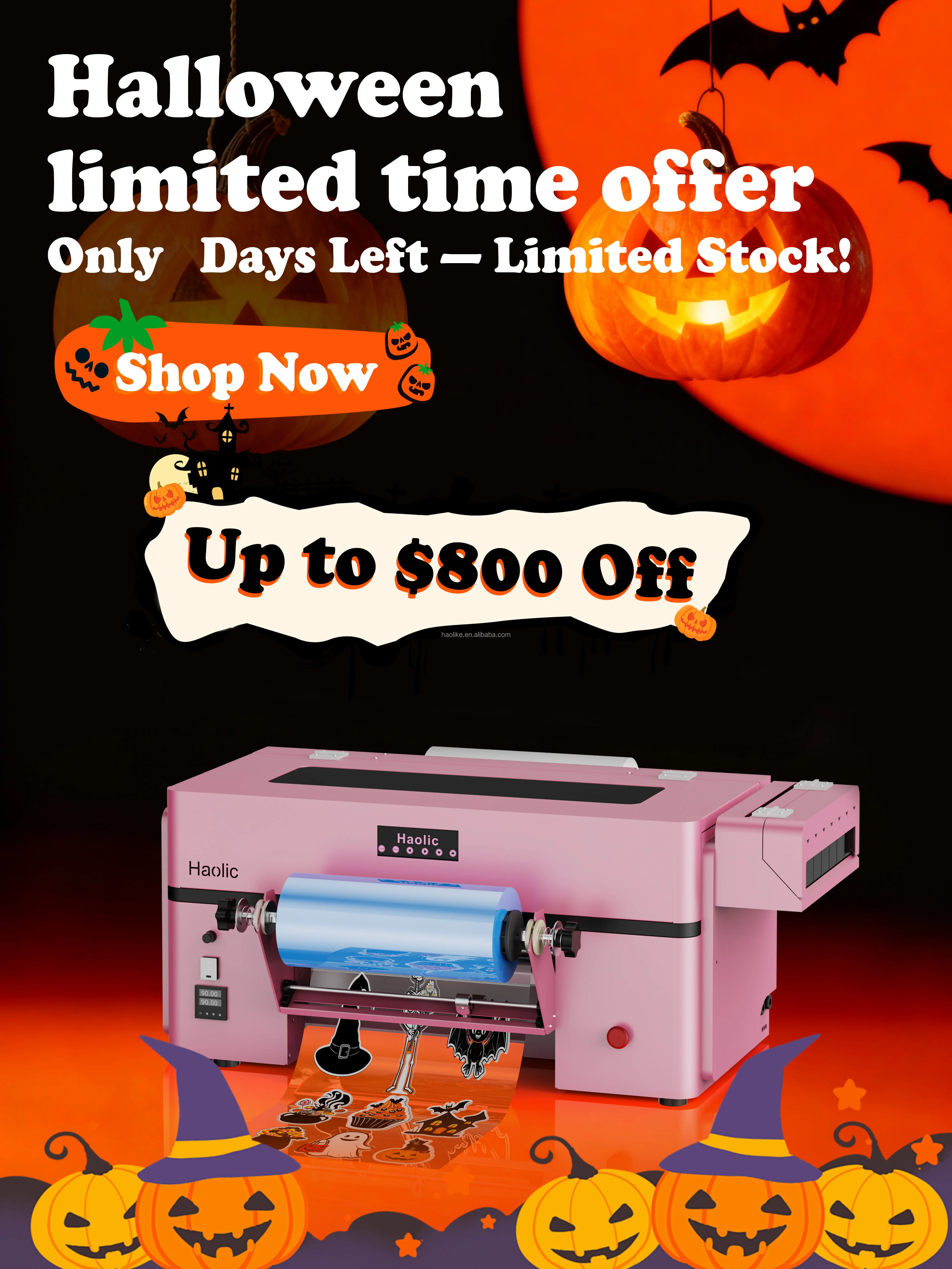 UX7 Mini UV DTF Desktop A3 Roll-to-Roll Printer New Condition For Small Business Cup Wraps And DTF Print Jobs