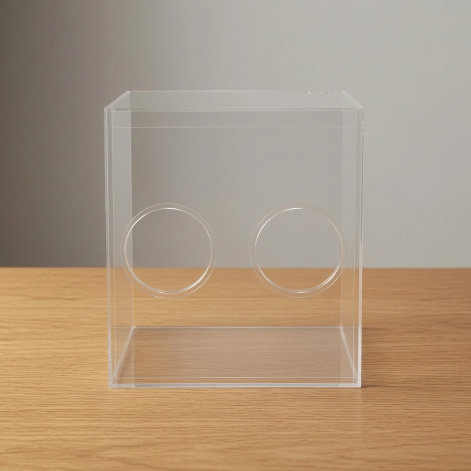 Workstation Enclosure Spacious Jewelry Finishing Workstation Cover Rectangular Dust Box with Front Access Openings