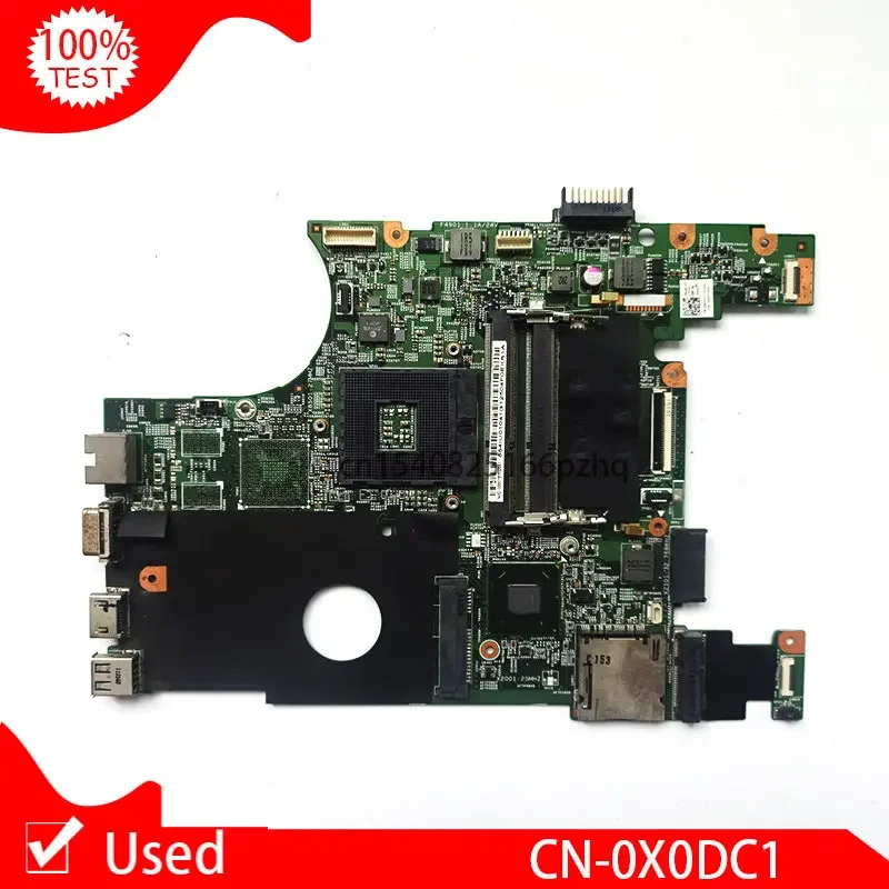 Used CN-0X0DC1 X0DC1 0X0DC1 Main Board For DELL INSPIRON 14R N4050 Laptop Motherboard HD 3000 HM67 S989