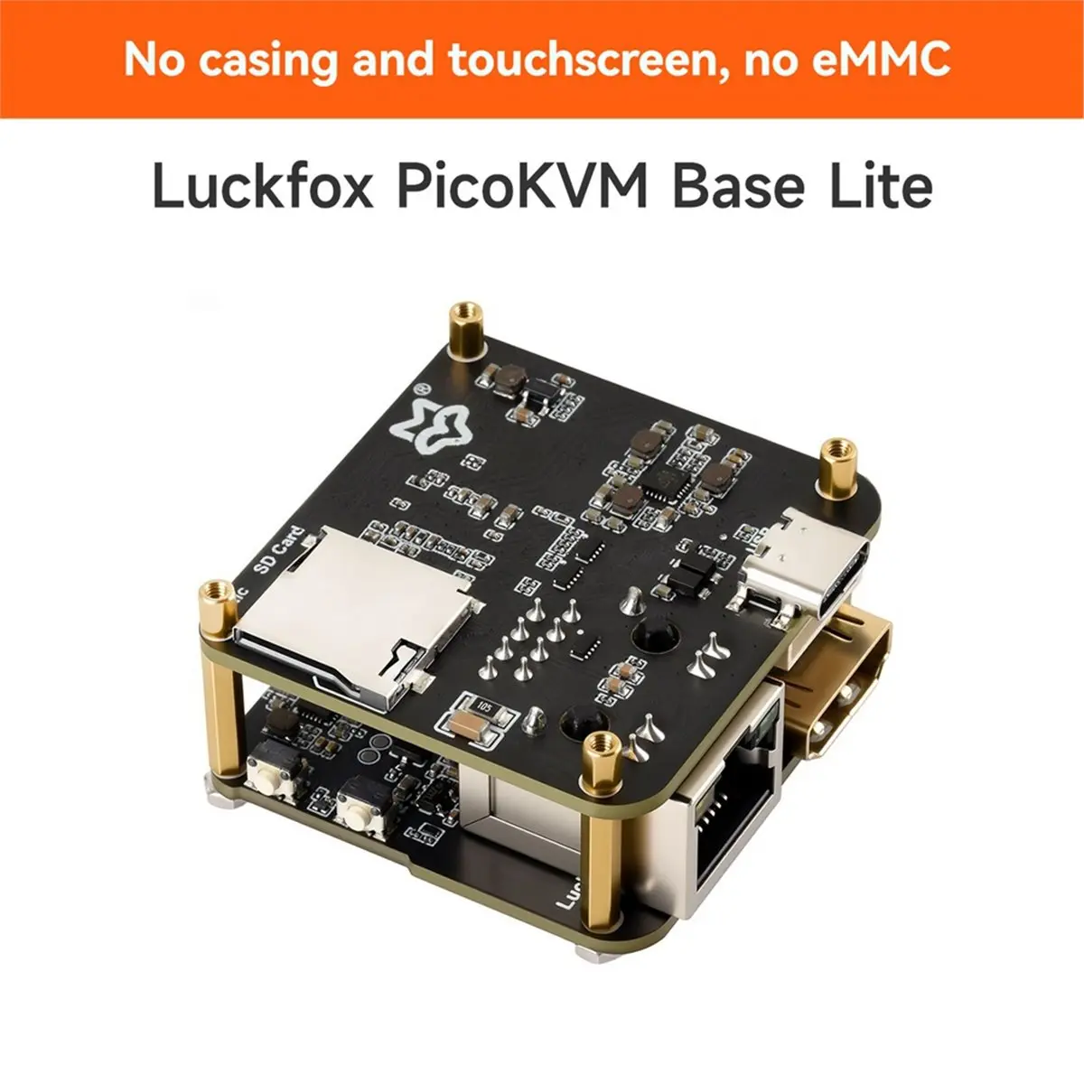【Tools & Parts】 Base Lite IP KVM Remote Management Tool Support 1920x1080@60fps Video Input HID Signal Output for Device Control