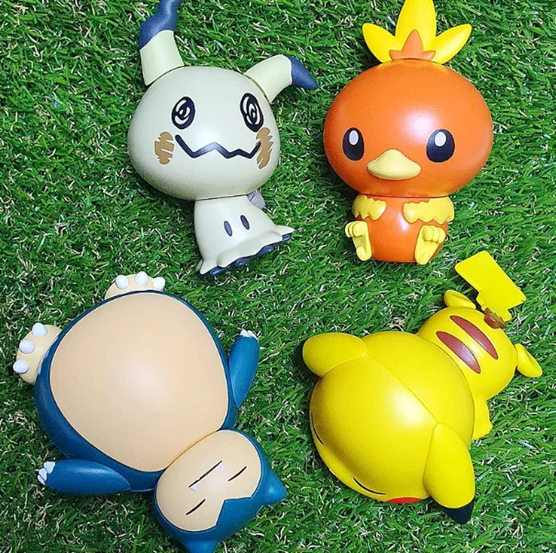 

Anime Figure Torchic Sleep Theme Blind Box Kawaii Action Figure Collectible Model Toy Desktop Decoration Surprise Gift For Fans