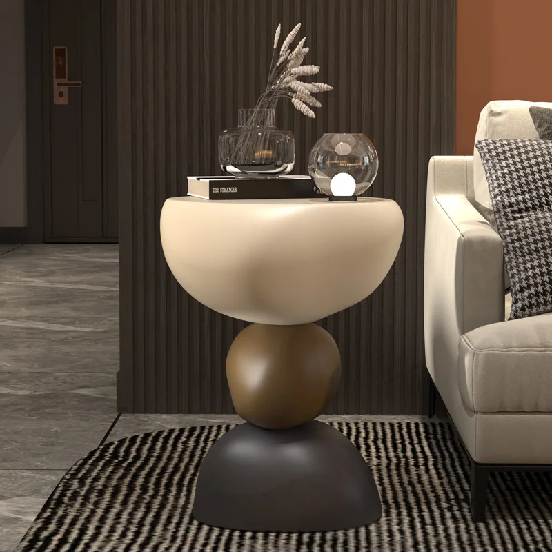 Side few creative high-end cream wind living room changing corner few
