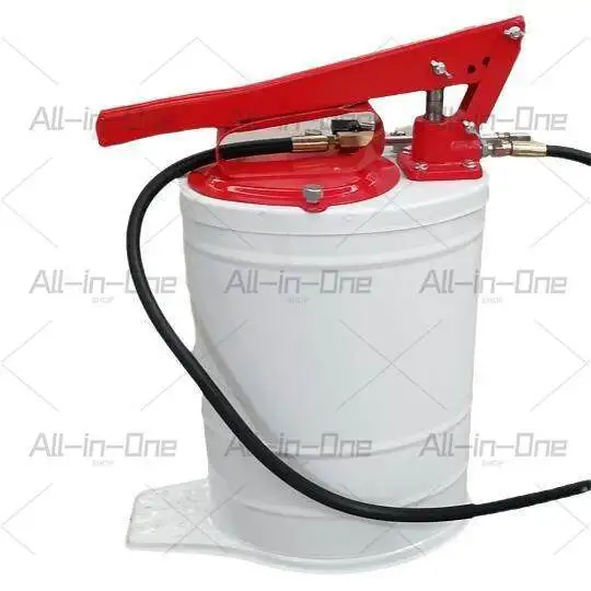 Heavy duty high pressure portable manual grease pump bucket grease lubrication