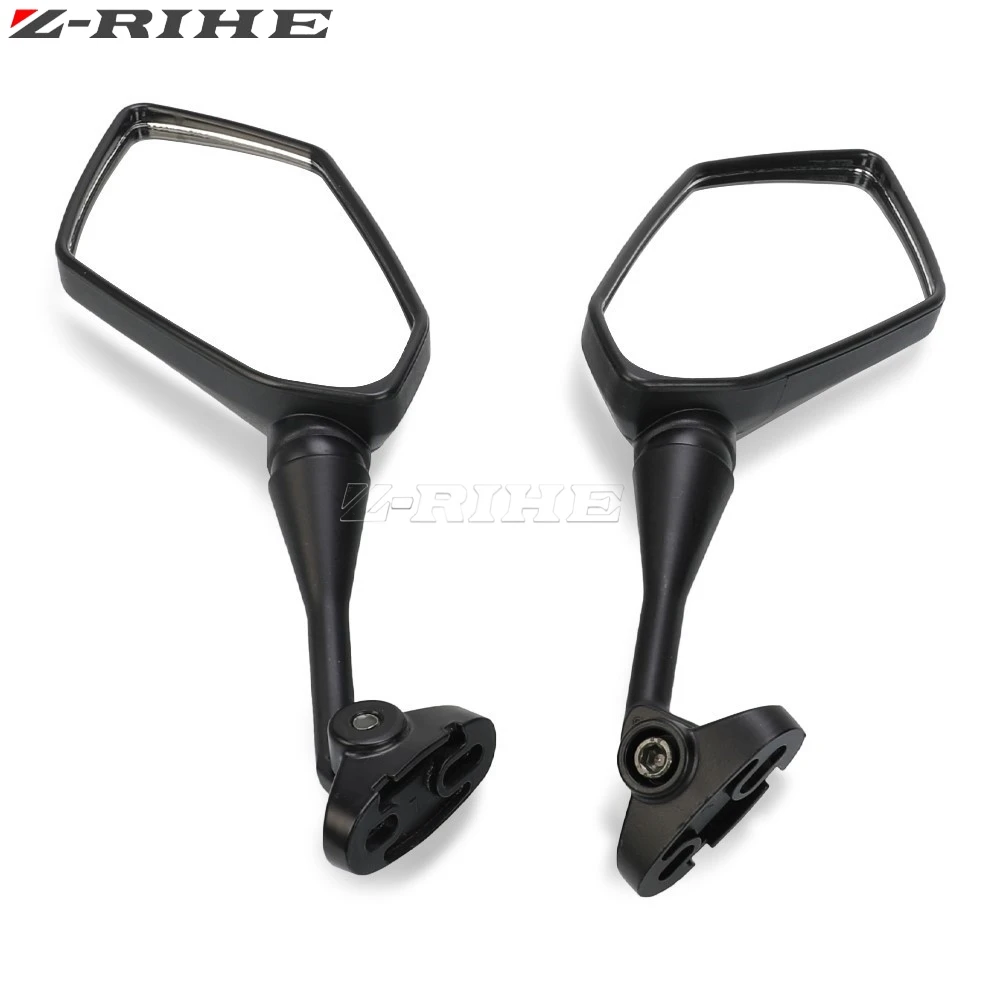 لكاواساكي نينجا 300 650 1000 Ex300 Ninja400 Ninja 250sl ZX-6R ZX636 ZX6R ZX-12R ZX14R ZX 14R 6R دراجة نارية مرآة الرؤية الخلفية