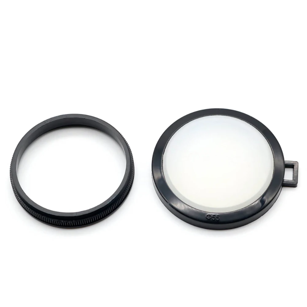 Camera Lens Protective Filter 49/52/55/ 58/62/ 67/72/77mm White Balance Lens Cap For Nikon/Canon/Sony/Minolta/Olympus Pentax