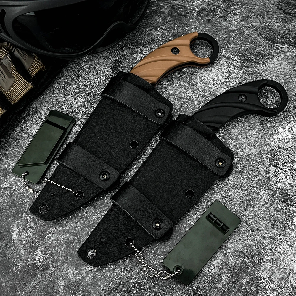TPS CUT アウトドアアドベンチャー 8Cr13Movブ - Survival Knife Full Tang のレビューと価格