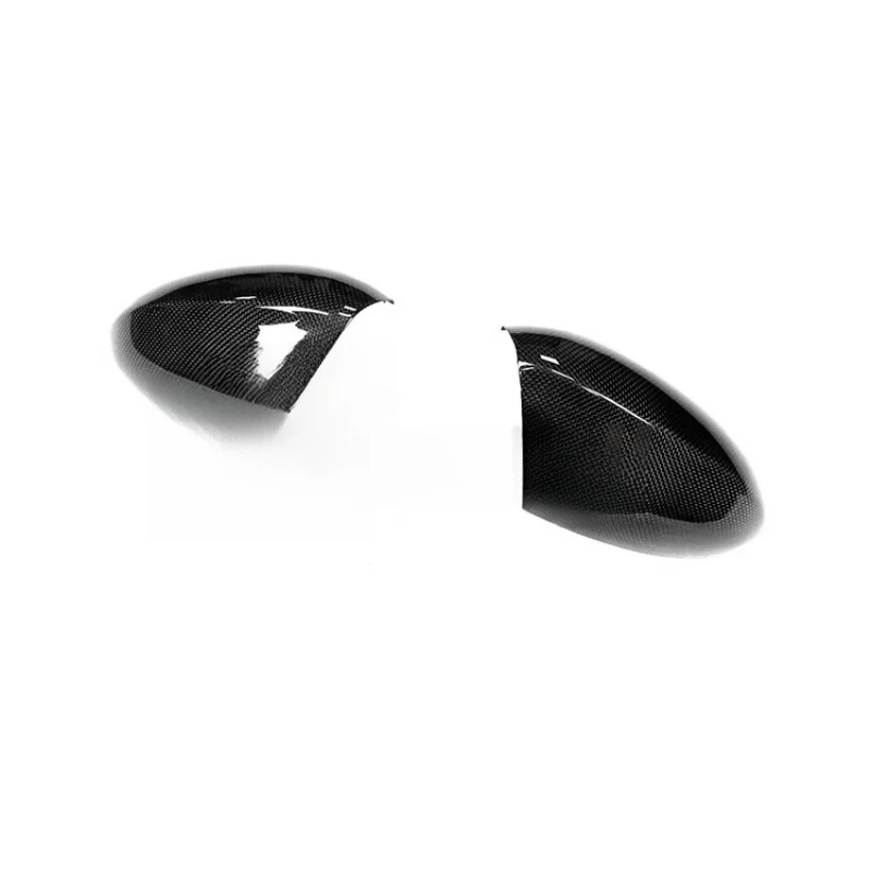 Lightweight 1x1 Weave Dry Carbon Fiber Anti Scratch Rearview Mirror Shell Fit E90 E92 E93 M3 2005-2012