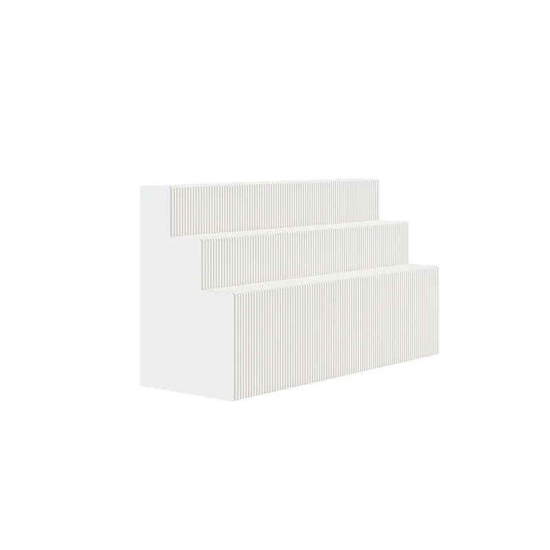 Folding paper booth display stand activity exhibition jewelry bag exhibition products Nakajima platform multi-layer decorative