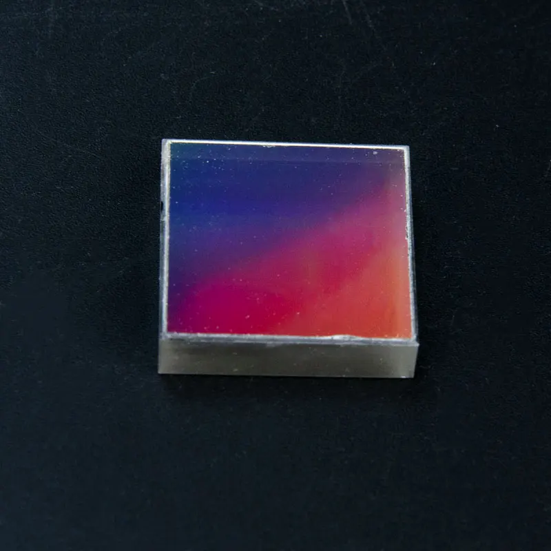 1PC 25x25mm Flat Diffraction Grating K9 Optical Glass Laser Reflection Grating  Teaching spectral Decomposition Optics component