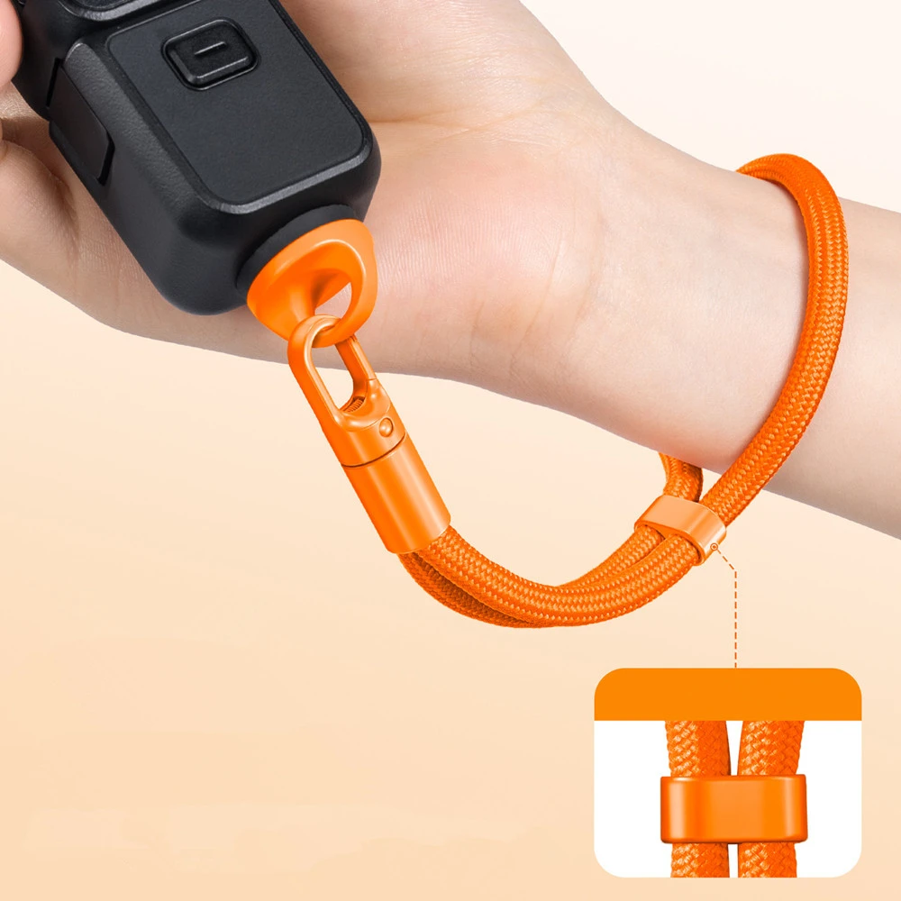 For Insta360 Luna Ultra / Pocket4 Pro / Pocket 4 3 wrist strap handheld sports camera protective case short hand strap