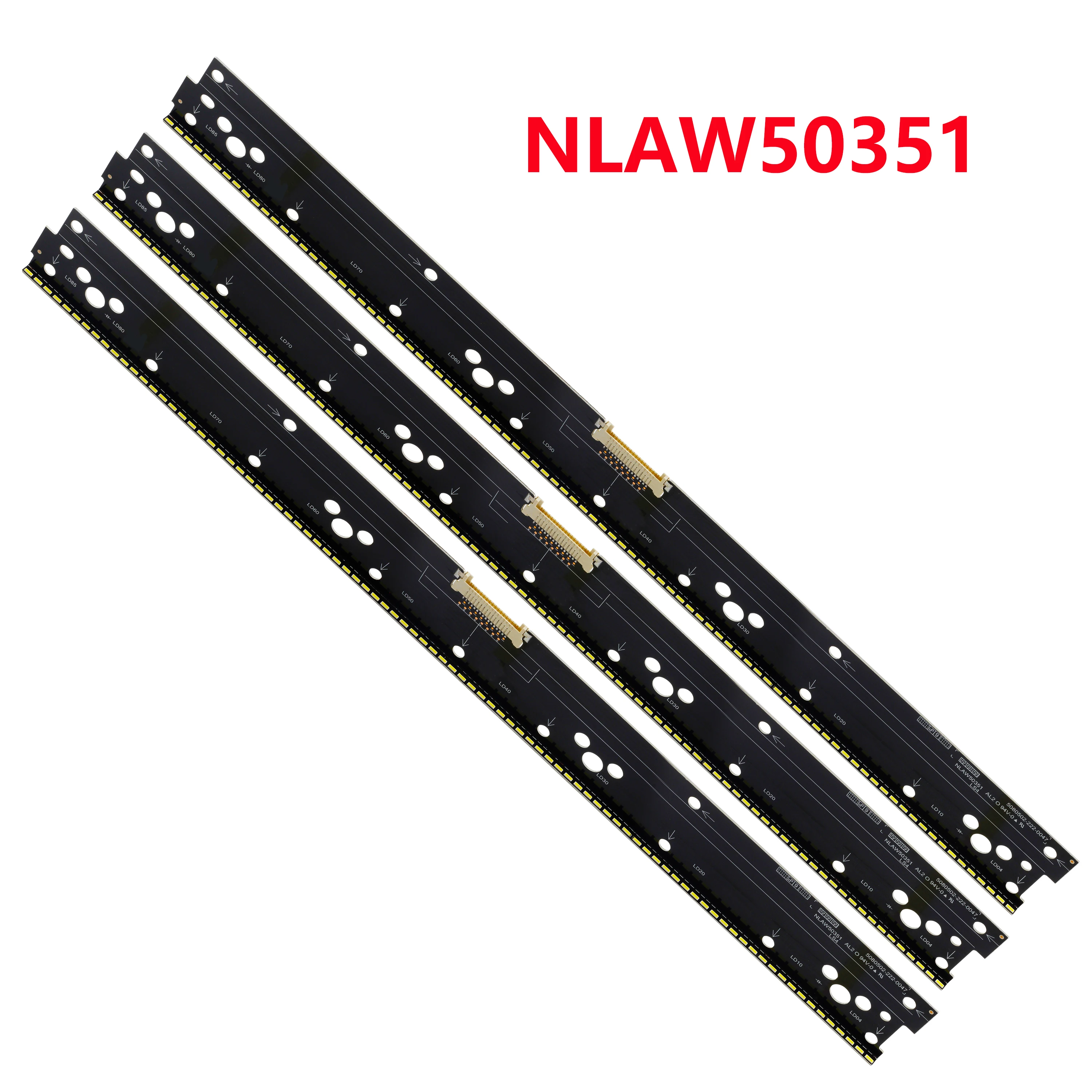 New 3pcs LED Strip For XBR-65X900 XBR-65X900C KD-65X9005C NLAW50351 YD5S650HTG01 LS1 5041402-312-0195 506250 KD-65X9000C