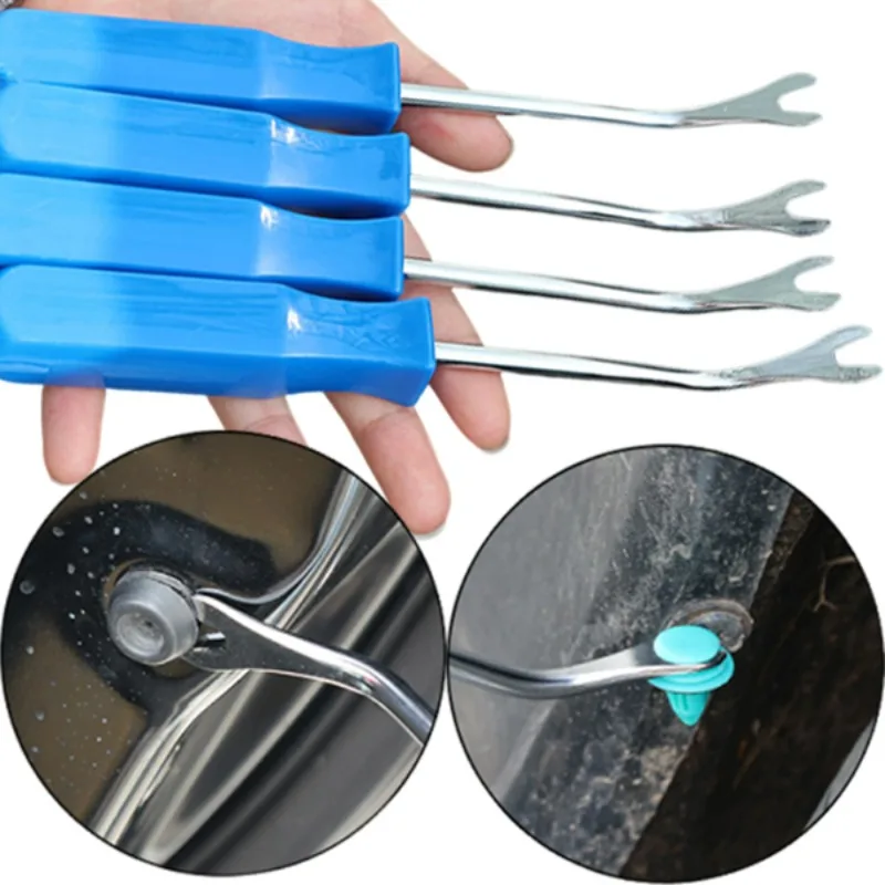 

1/2/4Pcs Car Door Interior Trim Clip Panel Upholstery Fastener Clip Remover Tool Screwdriver Nail Puller E7CA Car Repair Tool