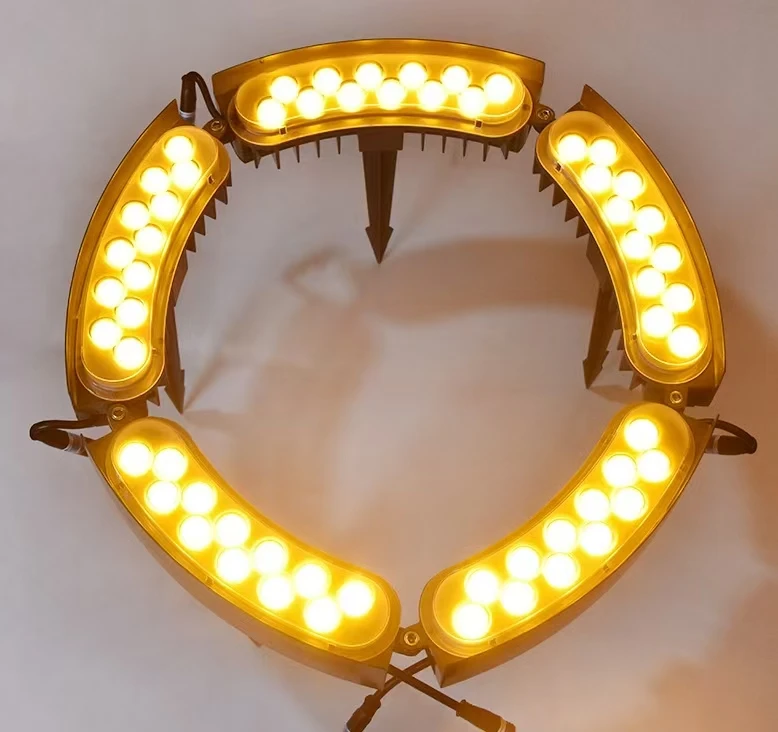 

Super IP65 Outdoor LED Hug Tree Lawn Light 5x12W Garden Spot Light Spike Energy Saving Path Landscape Lighting