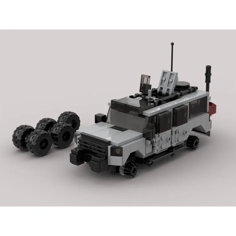 Classic Custom MOC-88738 Tactics Agent Car SUV 8 Grid Car Stitching Model 290 Pieces Boy Toys Birthday Gifts Christmas Toys Gift