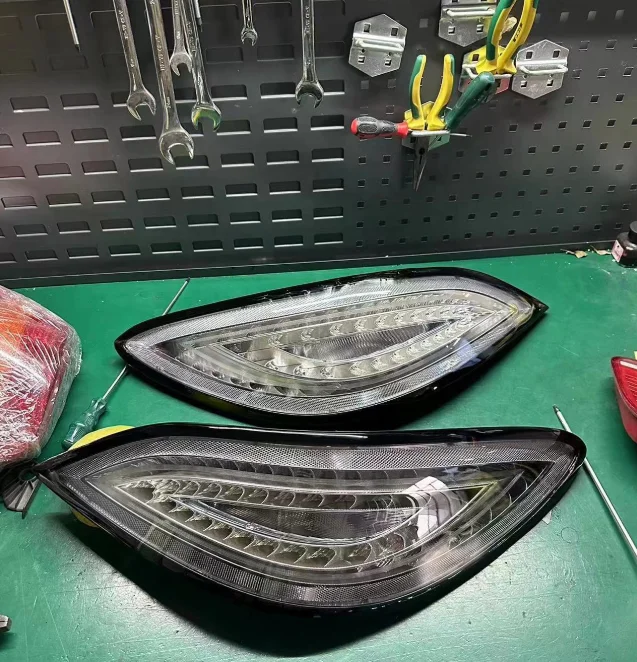 مخصص لمرسيدس Cls63 الضوء الخلفي W218 W217 عين الشيطان Cls300 Cls500 Cls350 الأصلي تفكيك 218 المصابيح الخلفية #3