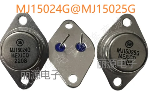 MJ15024G  MJ15024  MJ15025G  MJ15025  Gold-Sealed Audio Pair Tube Iron Cap High-Power Tertiary Tube 16A250V