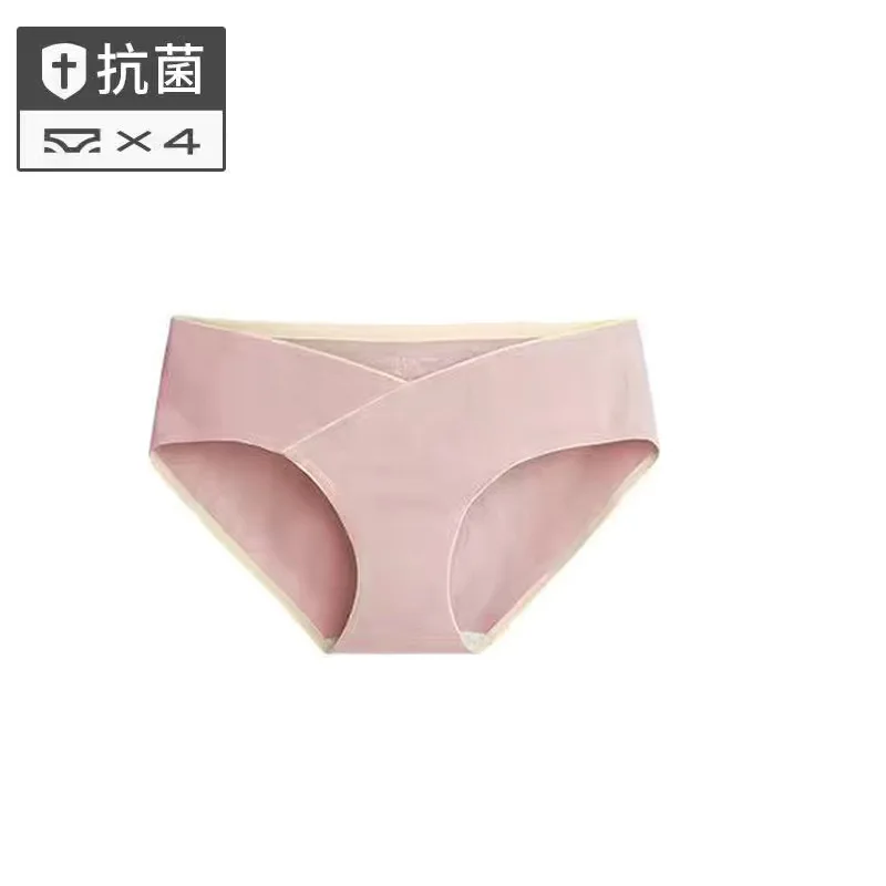 M~4XL Jacquard Cotton Low Waist Belly Maternity Panties Plus Size Seamless Underwear For Pregnant Women Ladies Pregnancy Briefs