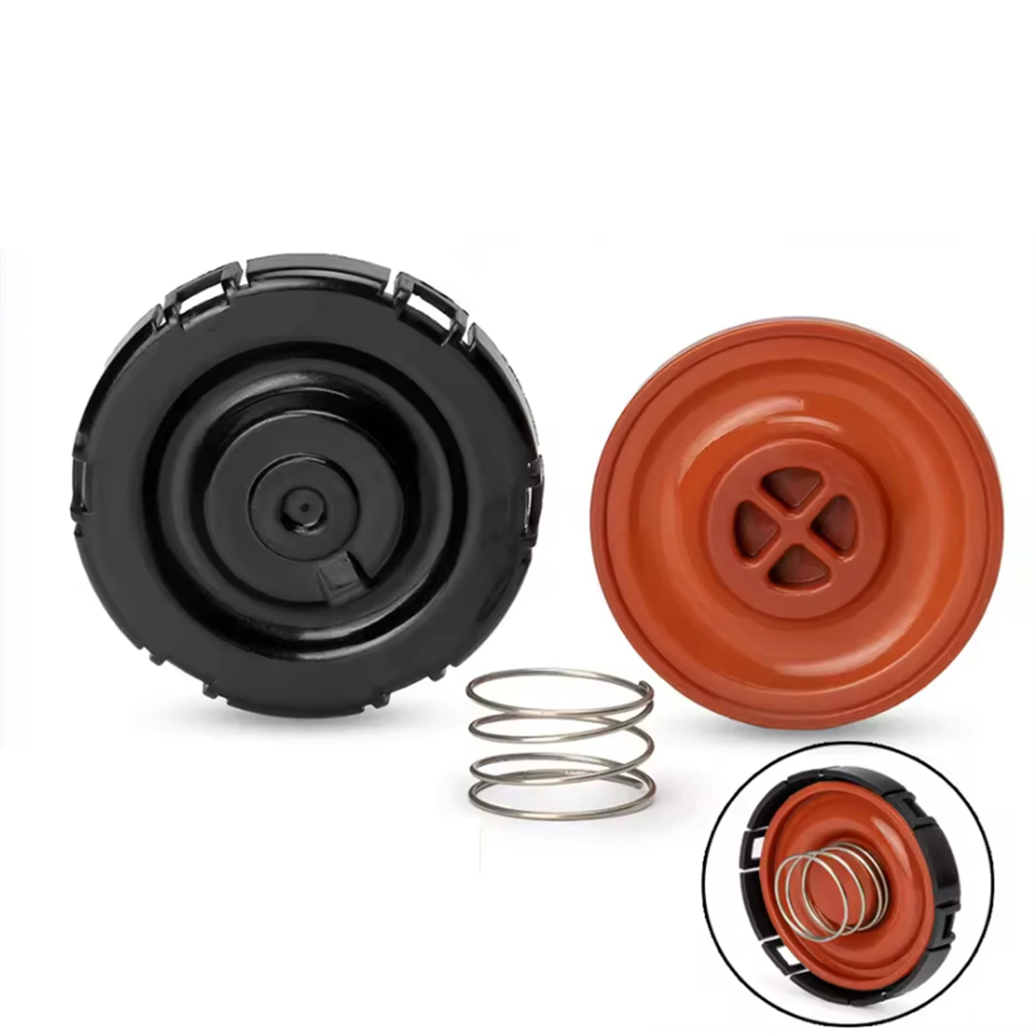 For BMW F20 F21 F22 F87 E90 F30 F80 E93 E92 F34 E91 F31 N47 Engine PCV Valve Cover Repair Kit With 11128589941 11128570828