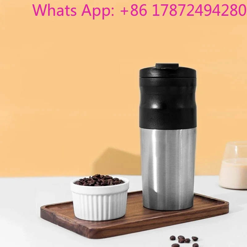 

MG731D2 Coffee Maker Electric Coffee Machine USB Portable Espresso Machine Nespresso Grinder Milling Coffee Bean Cup for Camping