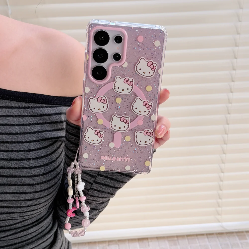 Magnetic Glitter Color Wave Po - Headphone Case Hard 评论和价格