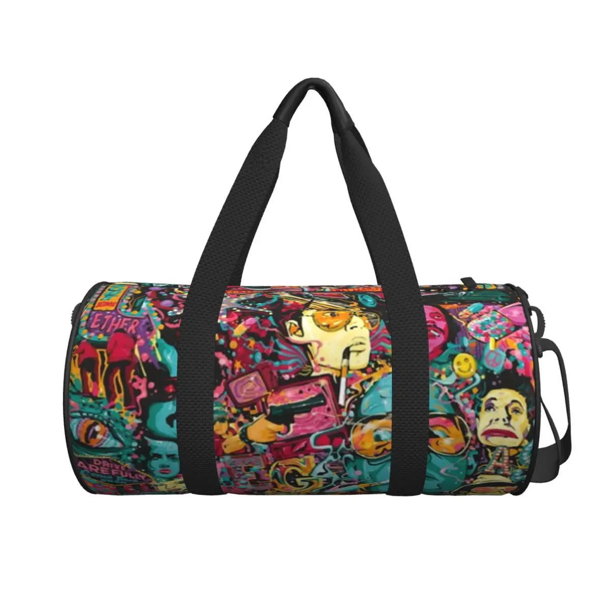 

Fear And Loathing In Las Vegas Art Большая спортивная сумка Многофункциональная дорожная сумка Duffle Сумки Сумка для фитнеса