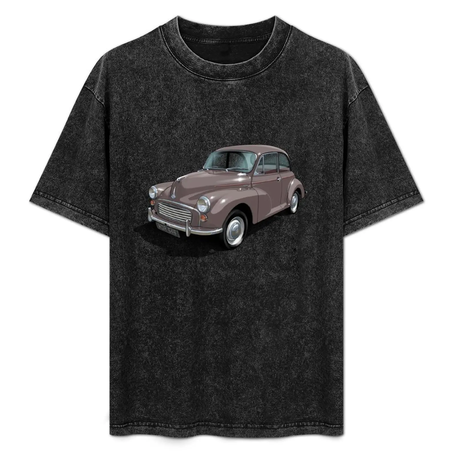 

Morris Minor in rose taupe T-Shirt Plus Size Loose Short Sleeve Top