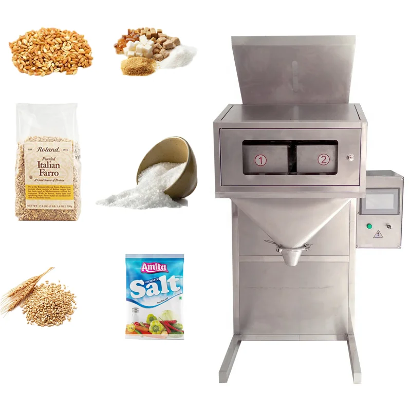 Best Selling 2025 Semi-automatic Quantitative Grain Salt Granule Packaging Machine