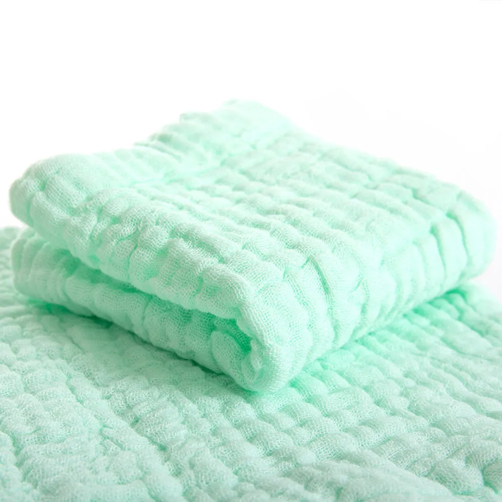6Pcs Baby Saliva Towels Pure Cotton Gauze Kerchief Multi-Use Face Towels Soft Baby Drool Bibs Breathable Handkerchiefs for Boys