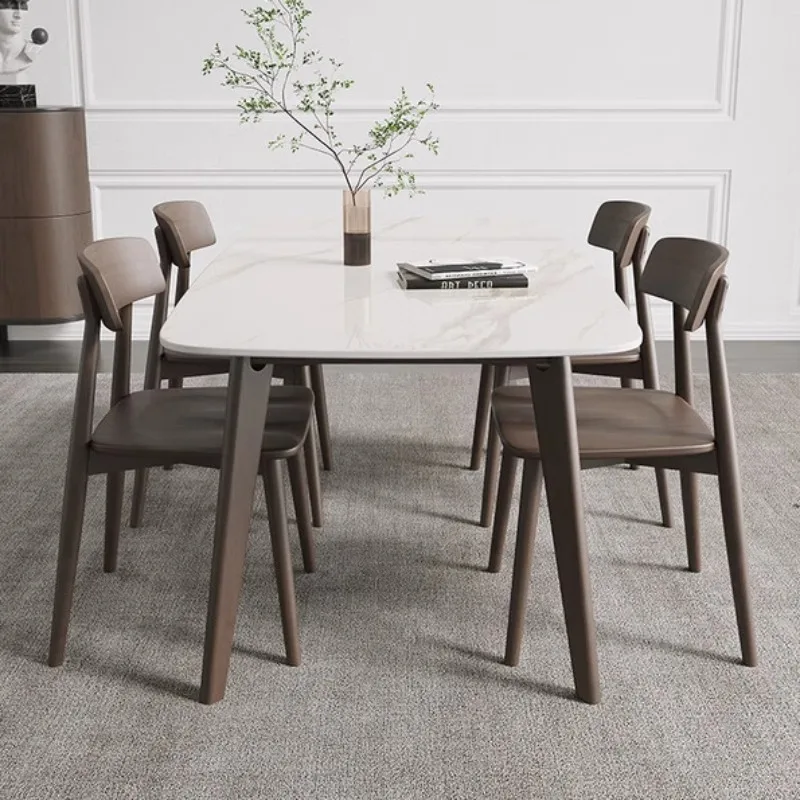 

Corner Writing Dining Table Modern Marble Restaurant Chairs Dining Table Hallway Kitchen Mesas De Jantar Living Room Furniture