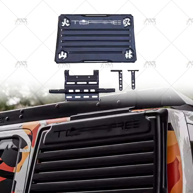 New Arrival Carbon Steel Side Window Extension Exterior Parts Side Window Frame for GWM tank 300 Accessories