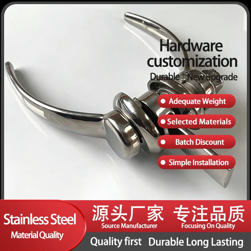 

Door Handle 304 Stainless Steel Industrial Machinery Equipment Pharmaceutical Medical Maintenance Door Processing Equipment