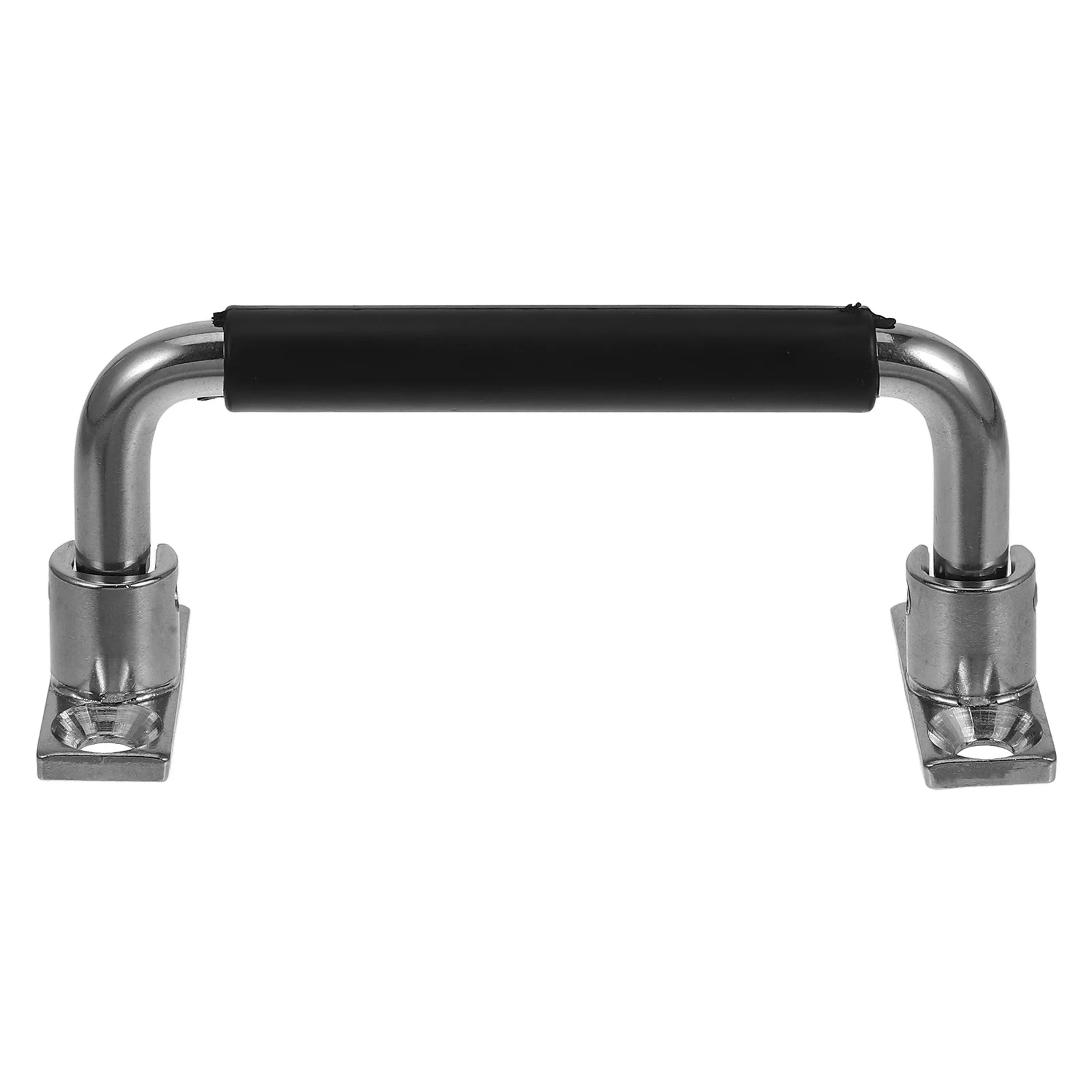 

Foldable Pull Handle Stainless Steel Rubber Grip for Toolbox Equipment Box Flight Case Heavy Duty Handles Pull Handle