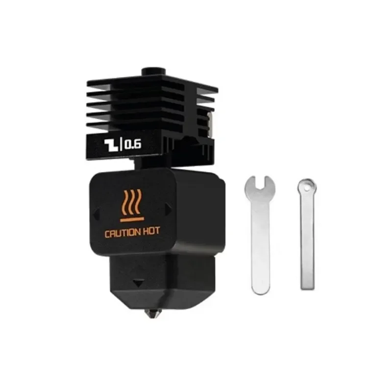 Voor Bambu Lab H2D X2D Hotend Kit 0.2/0.4/0.6/0.8mm gehard stalen nozzle hotend voor H2D H2S hotend vervanging 3D-printer onderdelen