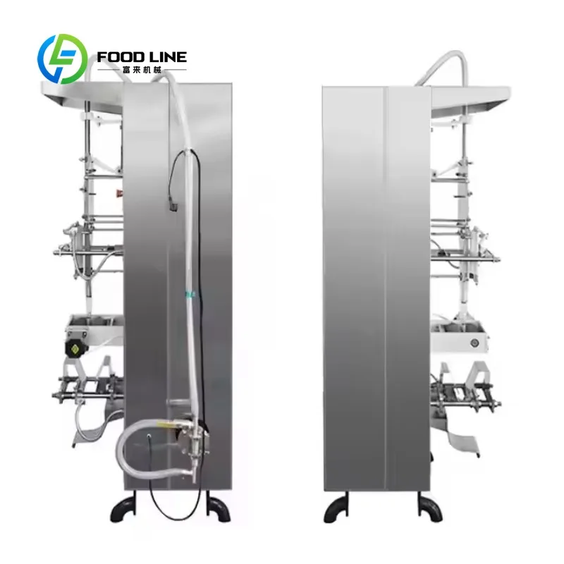 Factory Automatic Sachet Filling Machine Customized for Coconut Water Sauce Ketchup Pouch Packing Bagging Sealing Plastic