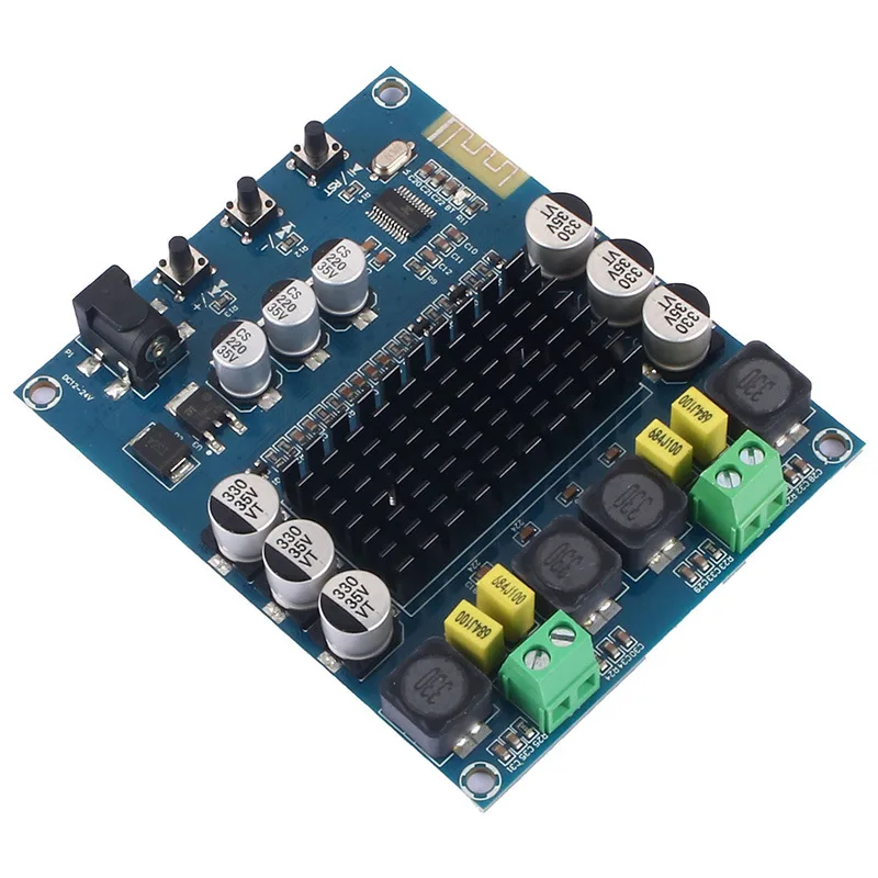 

TPA3116D2 Плата цифрового усилителя мощности Bluetooth, двухканальный модуль динамика высокой мощности 2*120 Вт