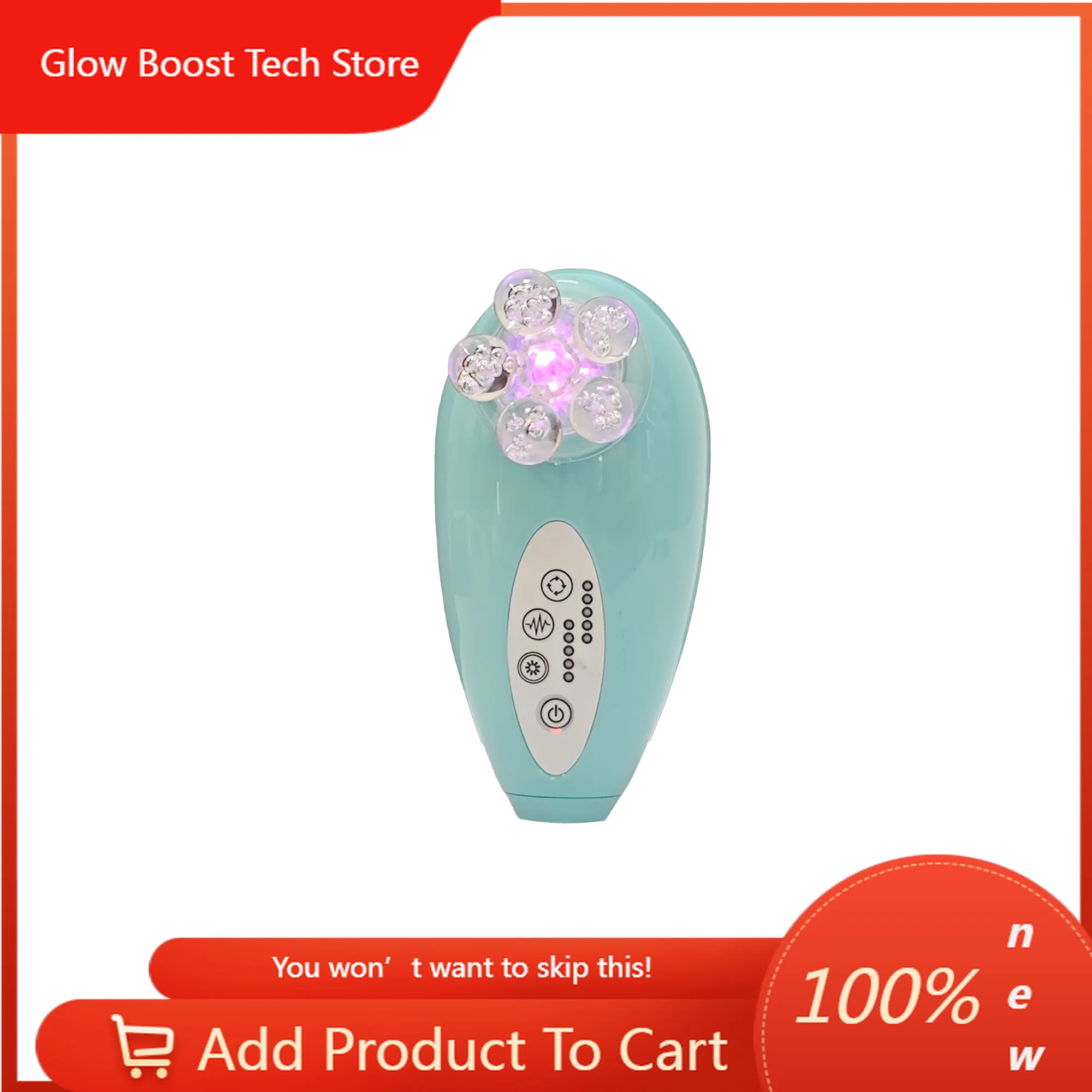 

NYNew Home Use 4in1 Co2 Small Bubble Waterproof Soft Silicone Face Washing Brush Facial Massager Electric Cleansing Brush