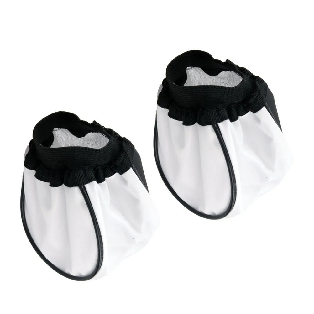 Bild 3: 2 stücke Tuch Flash Lampe Abdeckungen Runde Fotografie Licht Schatten Langlebige Weiche Reflektierende Abdeckung Für Foto Schießen Füllen Licht