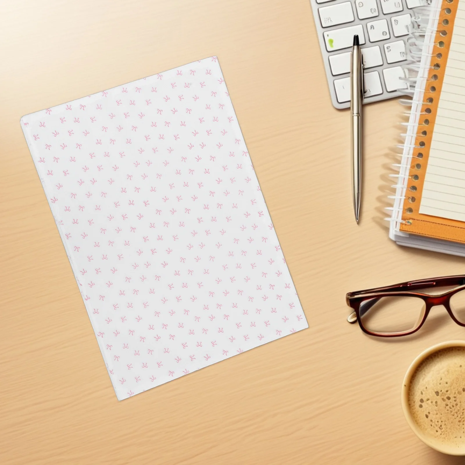 20 قطعة ورق تغليف القوس اللطيف هدايا عيد الميلاد عيد الحب ورق فني مزخرف القوس يطبع هدية حفلة التفاف التفاف ديكور