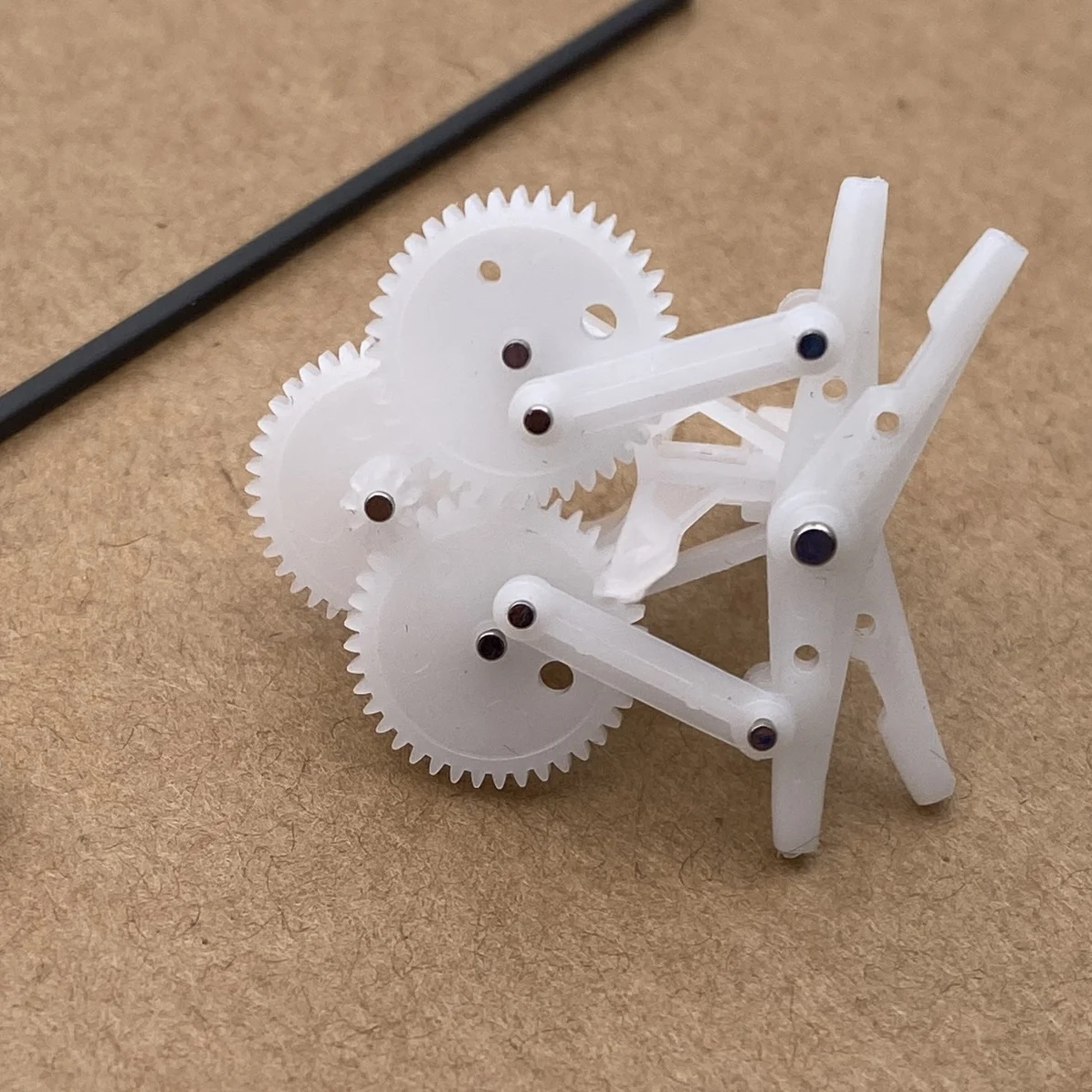 Mini Ornithopters Reduction Gear Set For 6mm Hollow Cup Motor 1:25.4 Wing Fixing