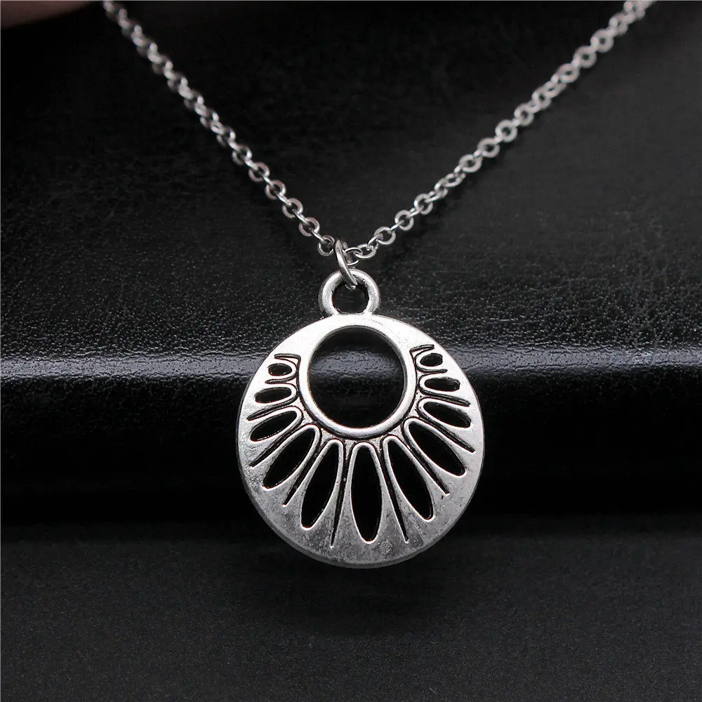 New In Plant Flower Tree Of Life Chokers 40Cm Short Chain Necklace Men'S Jewelry Anniversary Clearance Sale Items