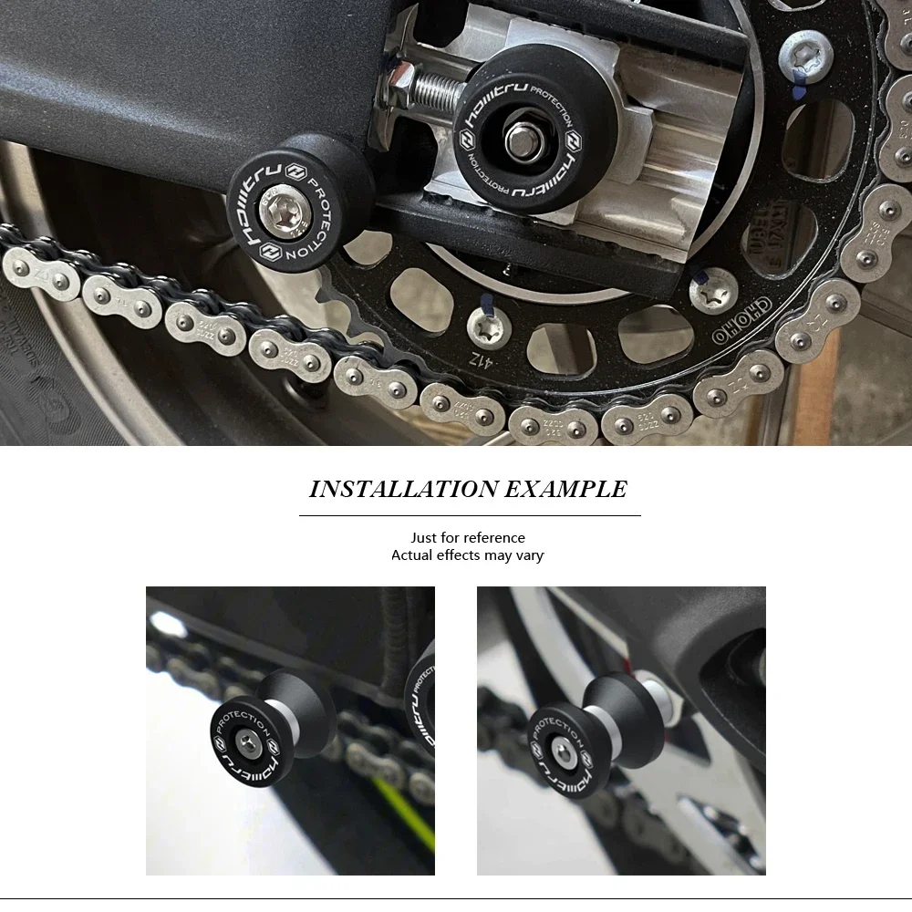 

Motorcycle Swingarm Spools Stand Screws for Honda CBR1000RR CBR1000RR-RR SP 2017-2023