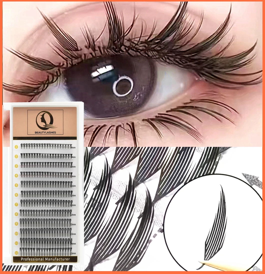 

Comic spire eyelash extension manfa premade fan false eyelash