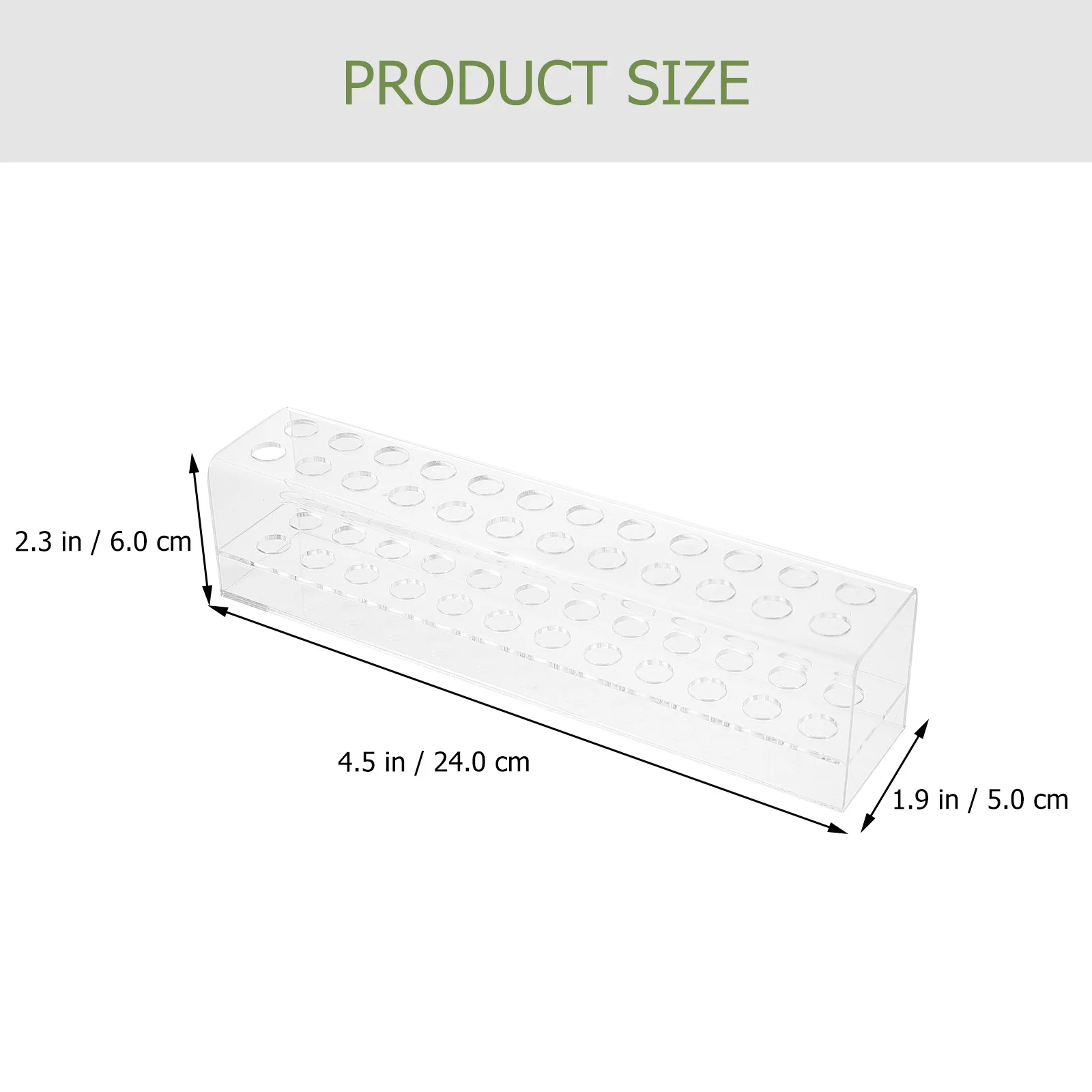 Stationery Transparent Pen Holder Makeup Dressing Table Rack Clip Office Vanity Stool