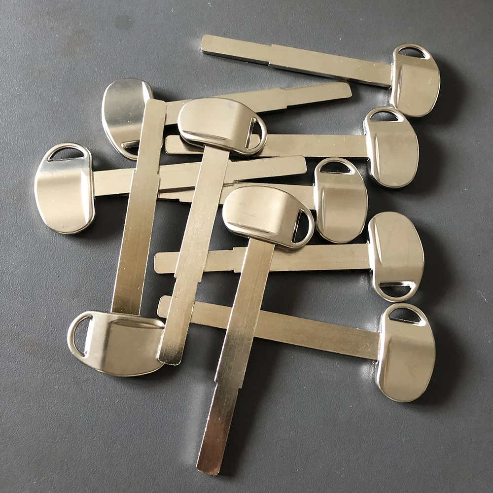 Zinc alloy handle semi-circular blade key embryo Super C fingerprint lock Smart lock inside milling square head lengthened flat