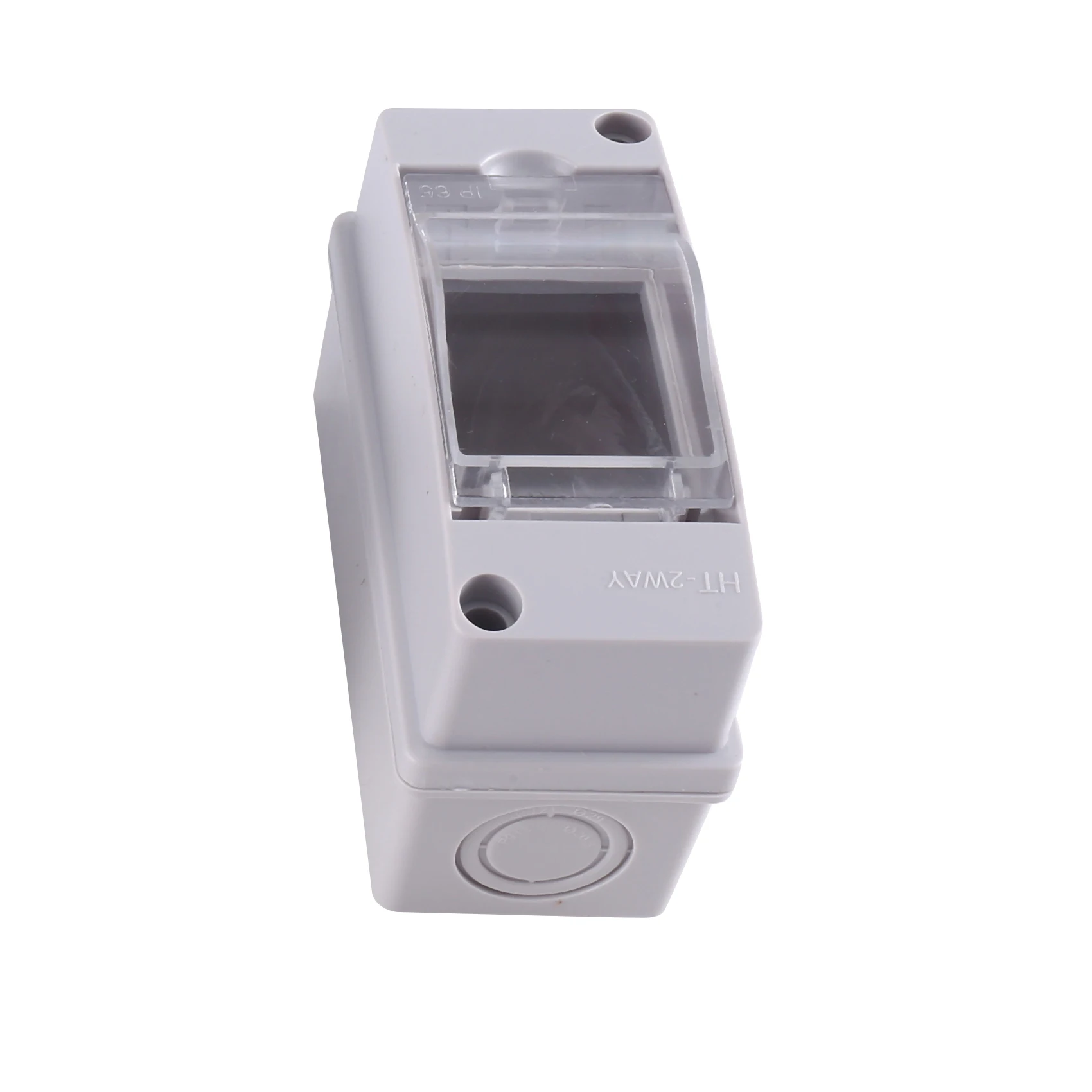 5PCS 2Ways MCB Switch Distribution Box PC Plastic Junction Wire Box Distribution Box-A68E