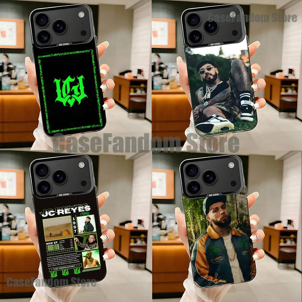 

JC REYES Tour Black Matte Shockproof CoverPhone Case For iPhone 17,16,15,14,13,12,11,Pro,Max,Plus