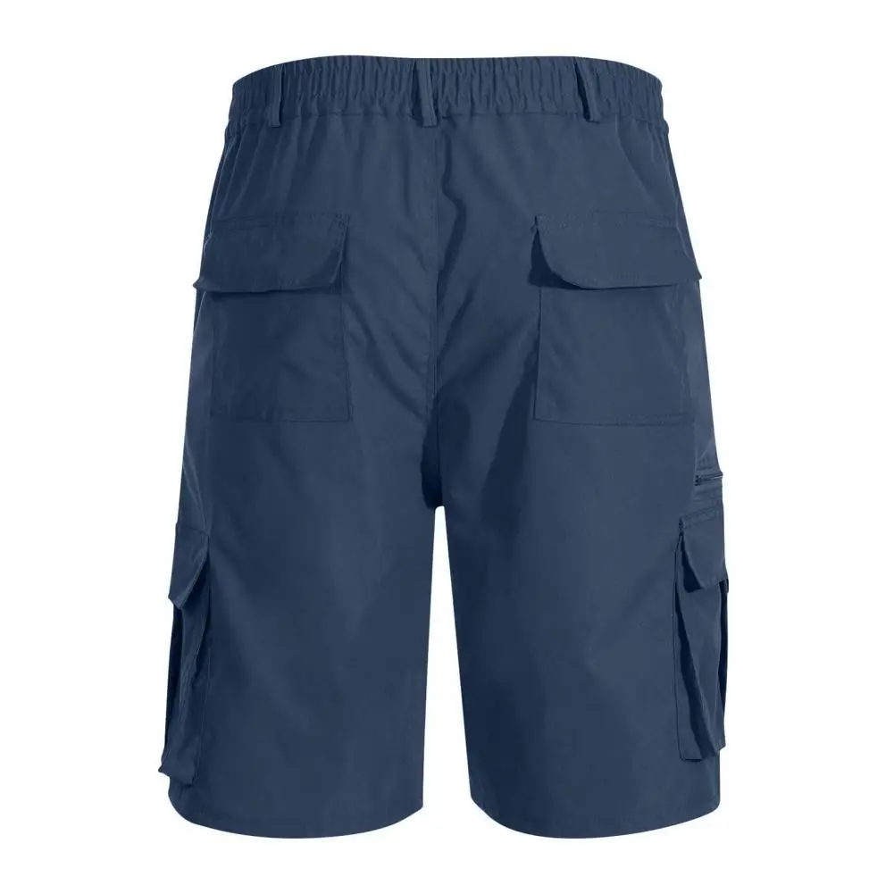 Summer Gym Quick-drying Shorts Casual Fitness Streetwear Men's Jogging Short Pants Men Multi-pocket Sport Casual Hip Cargo Short