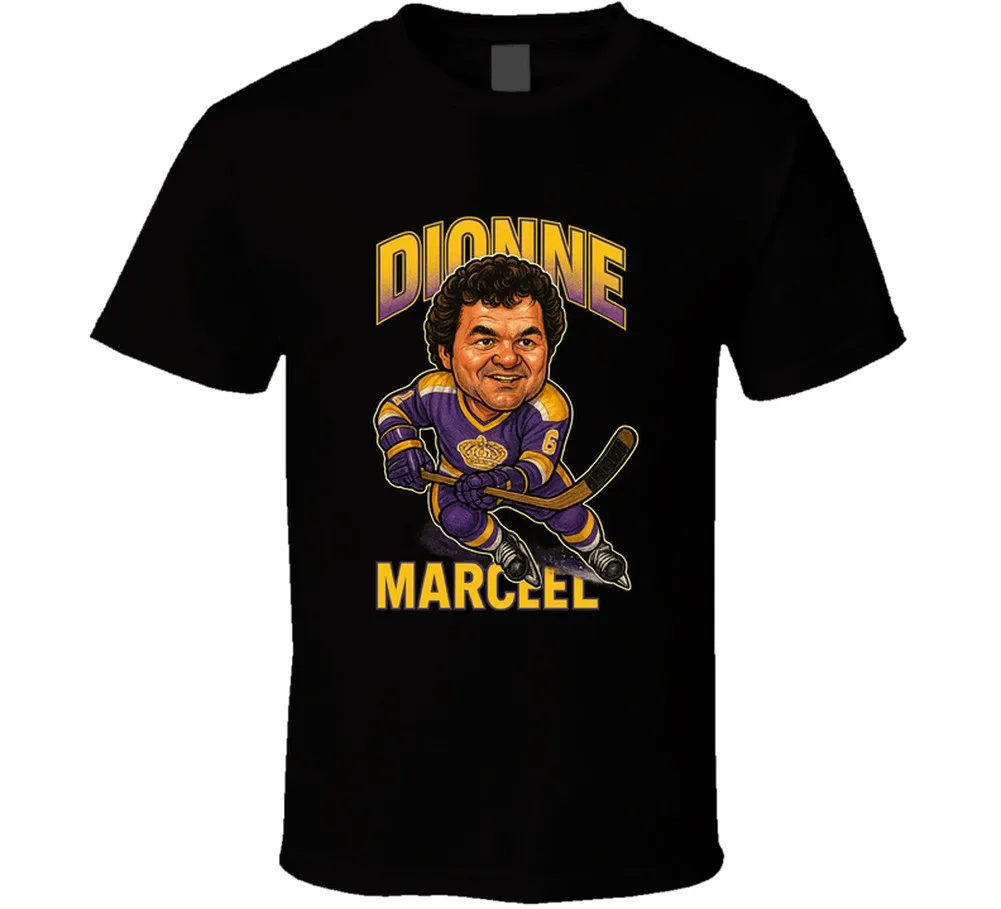 Dionne Power Play – Camiseta vintage de los años 80 con caricatura de LA Kings