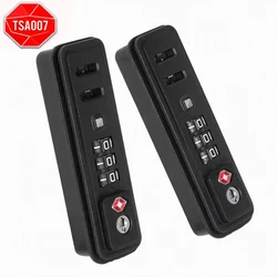1/2Pcs Luggage Custom Lock Authentication Security Locks Suitcase Replacement Password Lock for Travel 3 Digit Self-Setting Lock